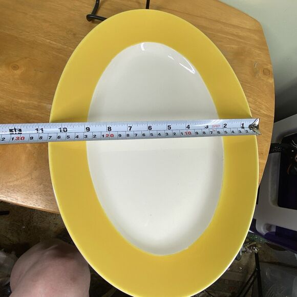 Aluminia 15-inch Serving Plater Susanne Confetti Design Royal Copenhagen Denmark - Picture 7 of 7